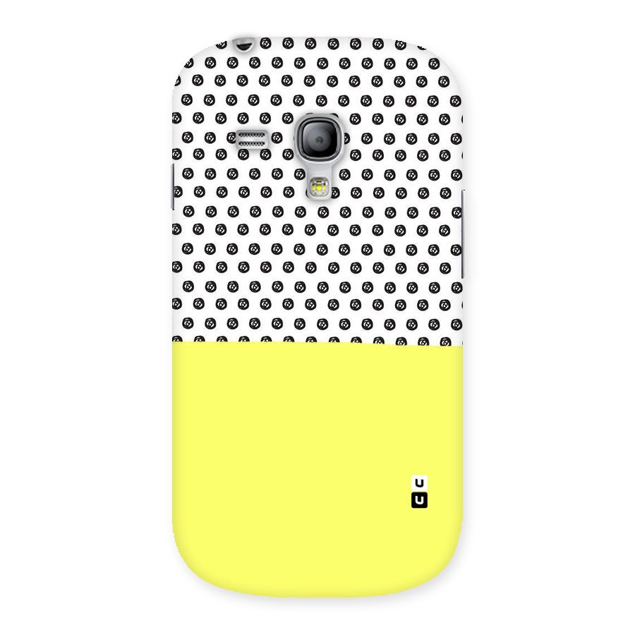 Plain and Pattern Back Case for Galaxy S3 Mini