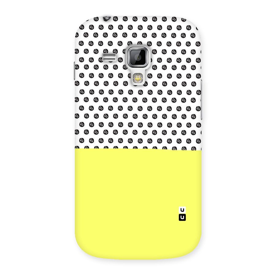Plain and Pattern Back Case for Galaxy S Duos