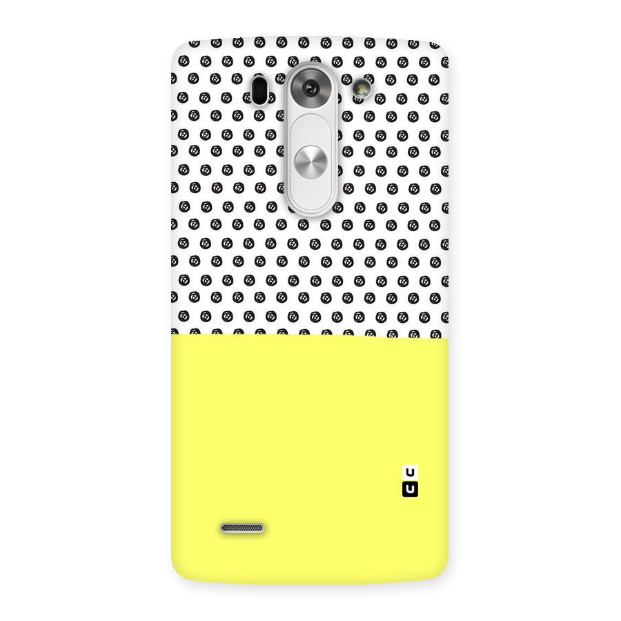 Plain and Pattern Back Case for LG G3 Beat