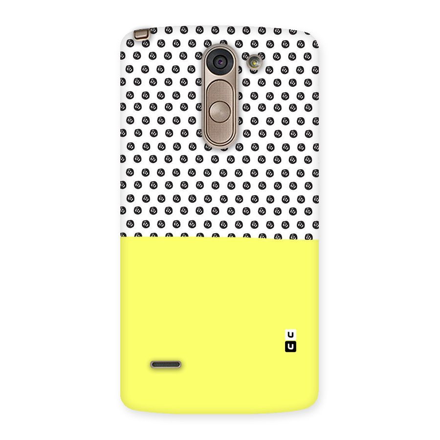 Plain and Pattern Back Case for LG G3 Stylus