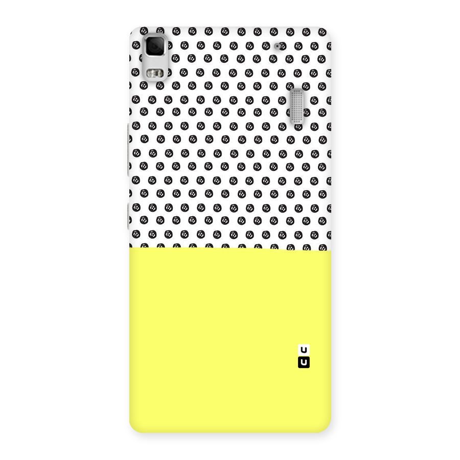 Plain and Pattern Back Case for Lenovo A7000
