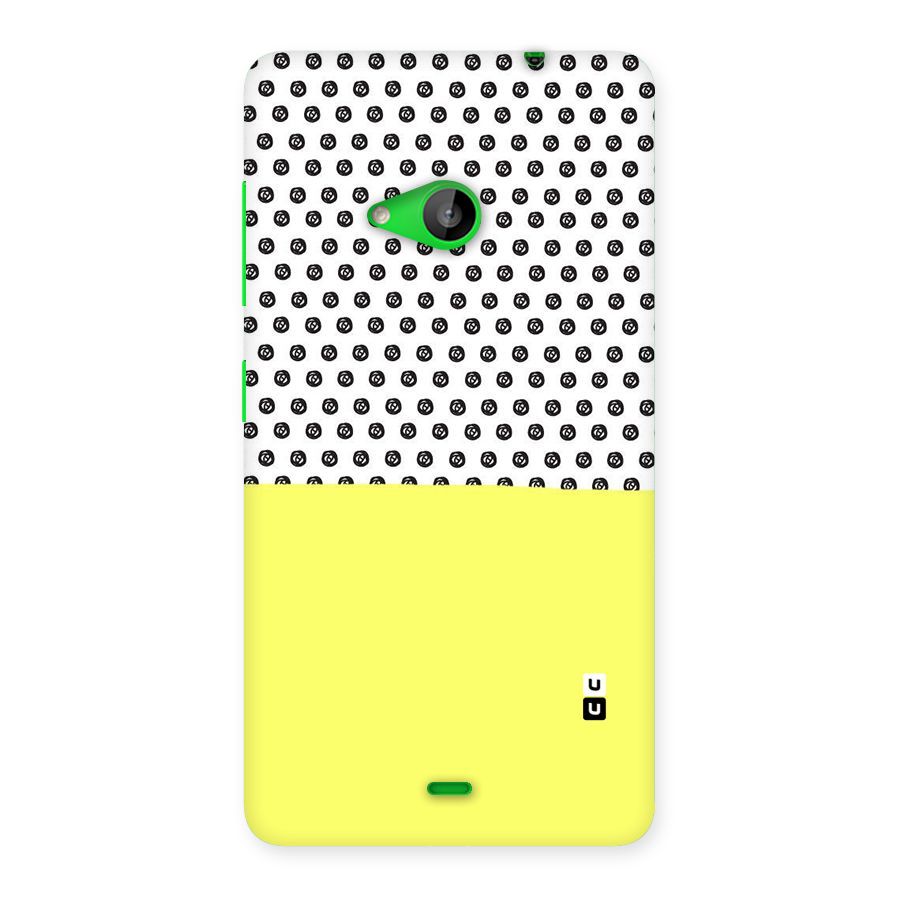 Plain and Pattern Back Case for Lumia 535
