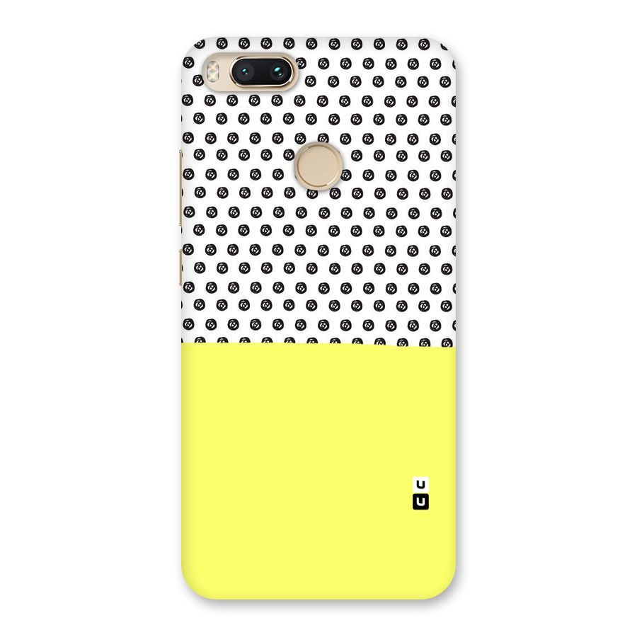 Plain and Pattern Back Case for Mi A1