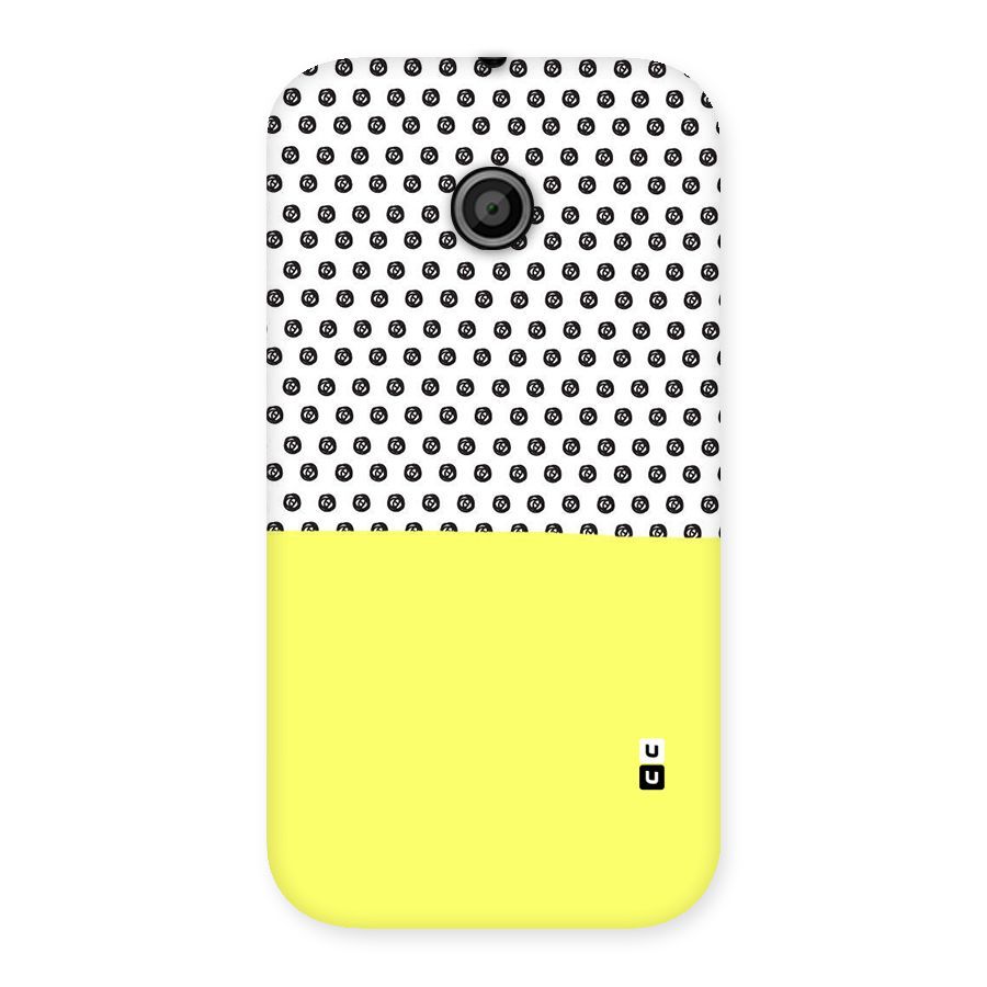 Plain and Pattern Back Case for Moto E