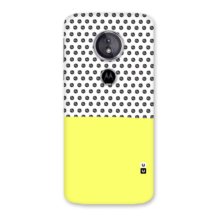 Plain and Pattern Back Case for Moto E5