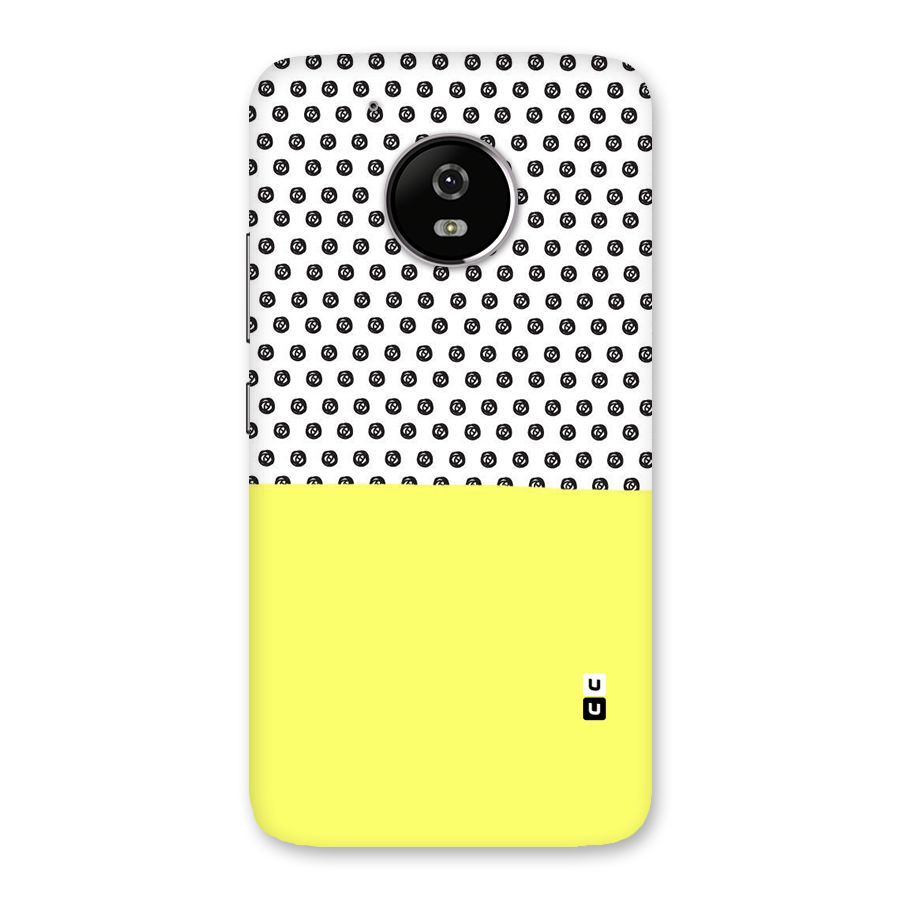 Plain and Pattern Back Case for Moto G5