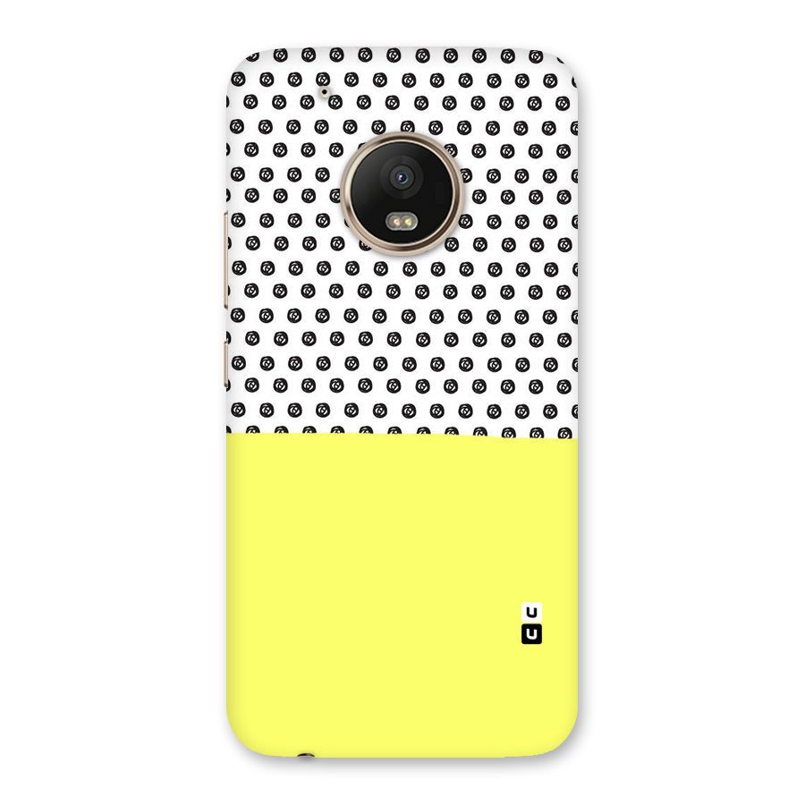 Plain and Pattern Back Case for Moto G5 Plus