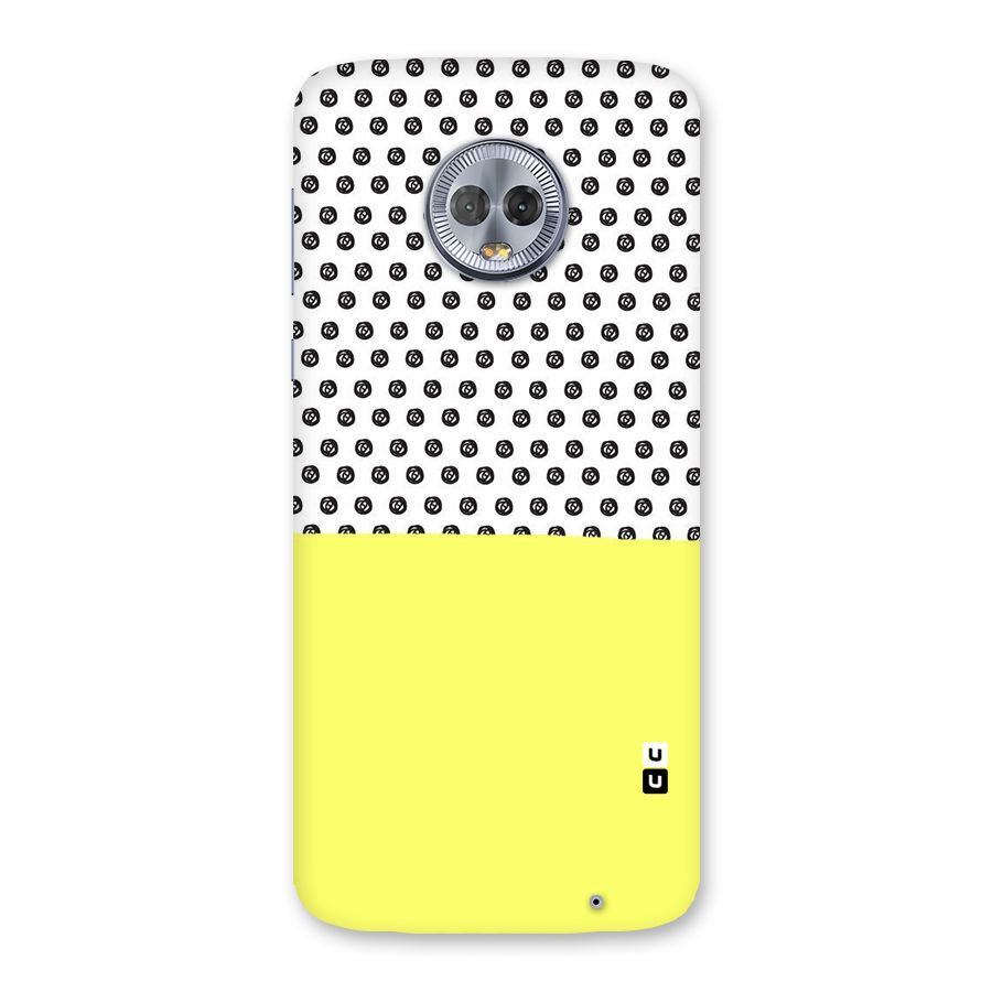 Plain and Pattern Back Case for Moto G6 Plus