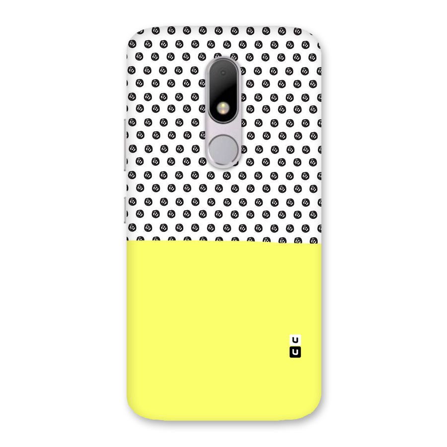 Plain and Pattern Back Case for Moto M