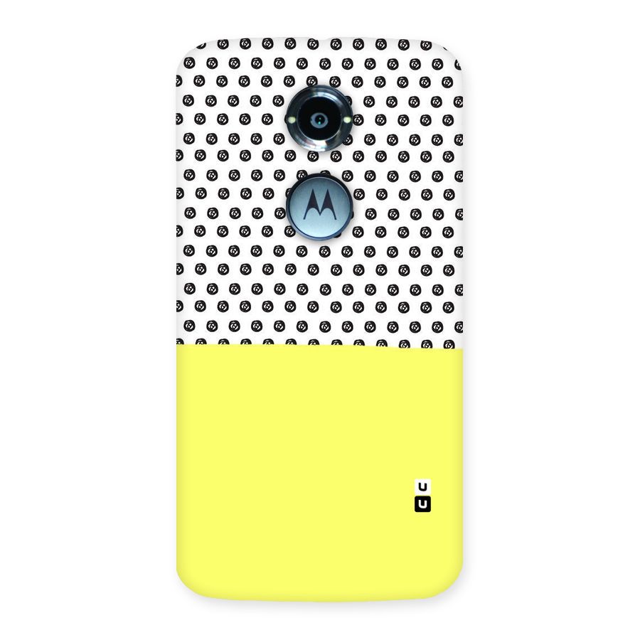 Plain and Pattern Back Case for Moto X 2nd Gen
