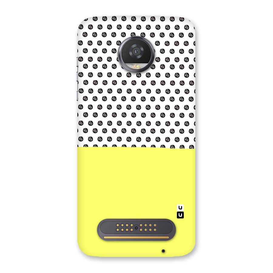 Plain and Pattern Back Case for Moto Z2 Play