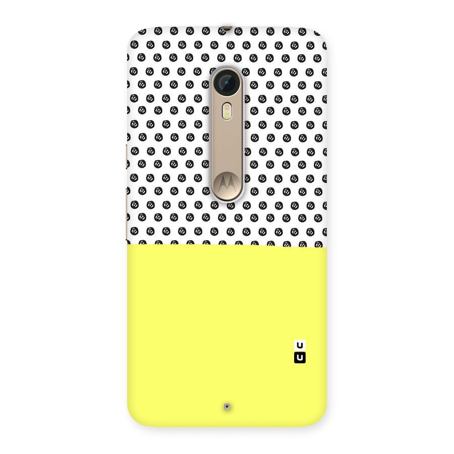 Plain and Pattern Back Case for Motorola Moto X Style