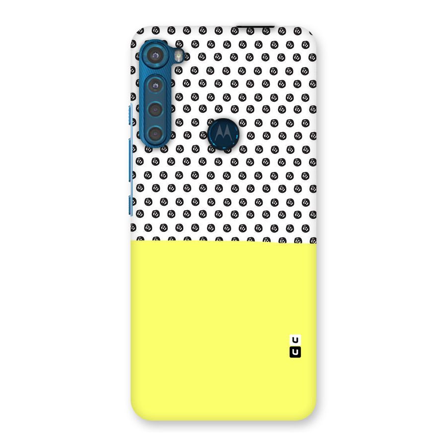 Plain and Pattern Back Case for Motorola One Fusion Plus