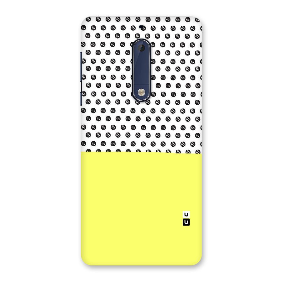 Plain and Pattern Back Case for Nokia 5