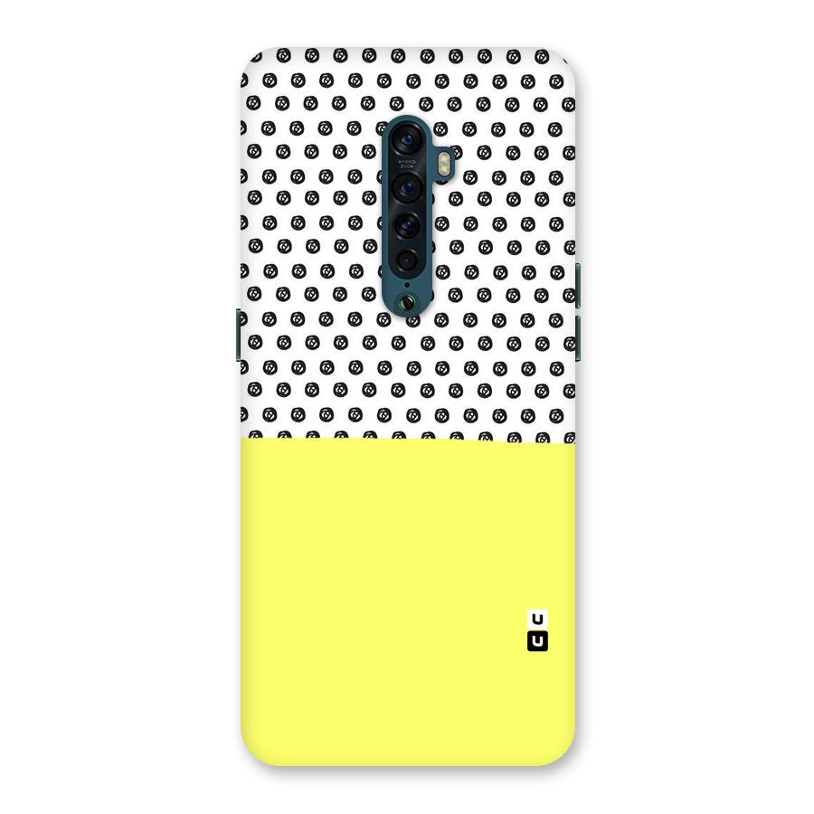 Plain and Pattern Back Case for Oppo Reno2