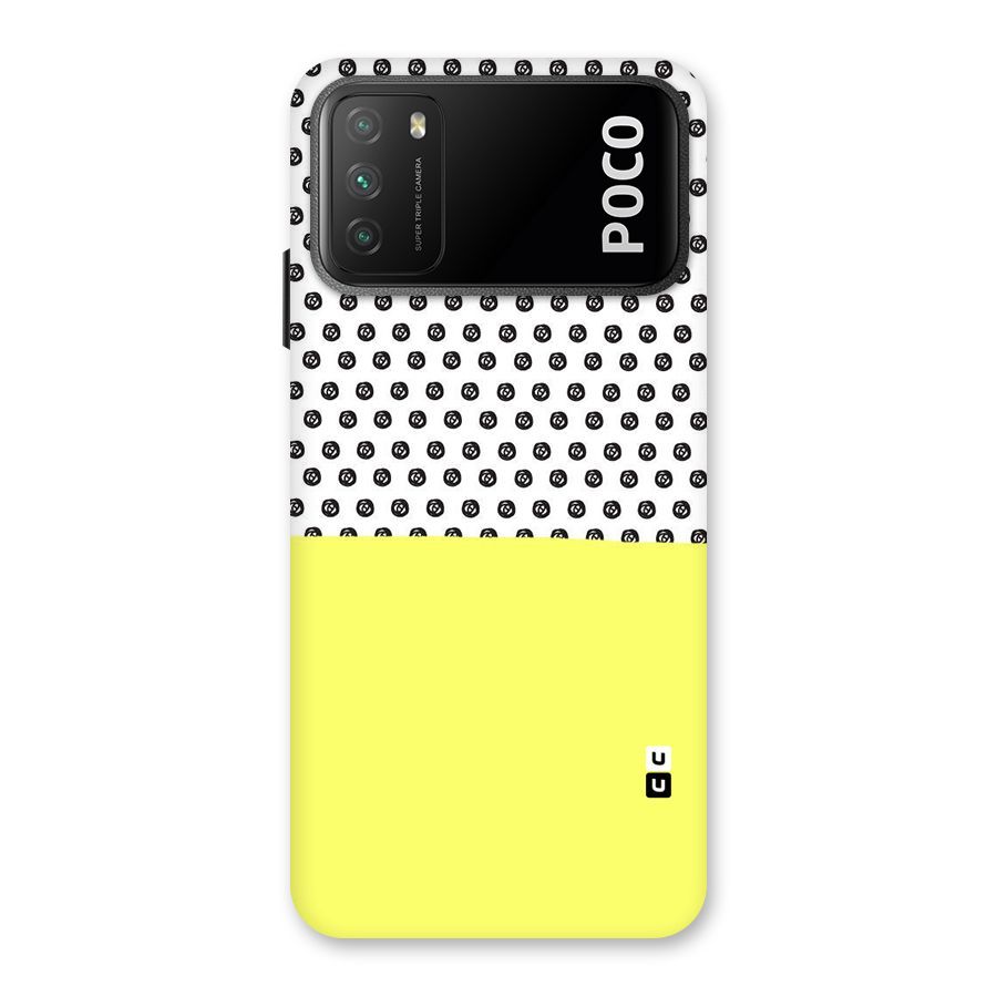 Plain and Pattern Back Case for Poco M3