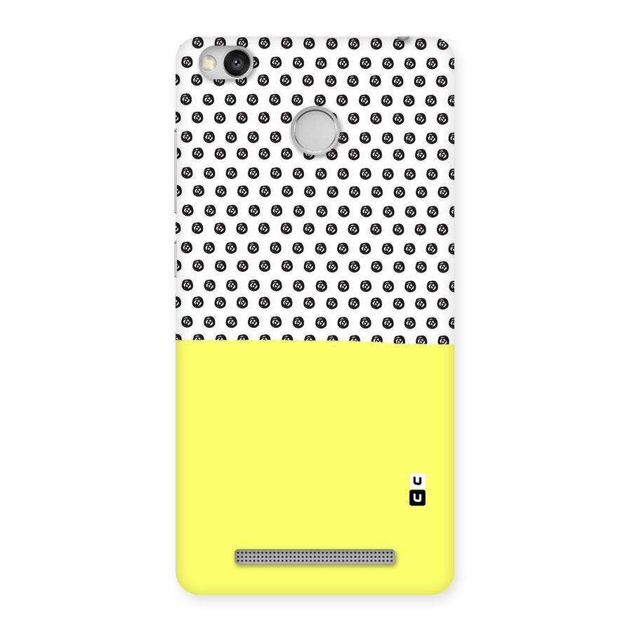 Plain and Pattern Back Case for Redmi 3S Prime