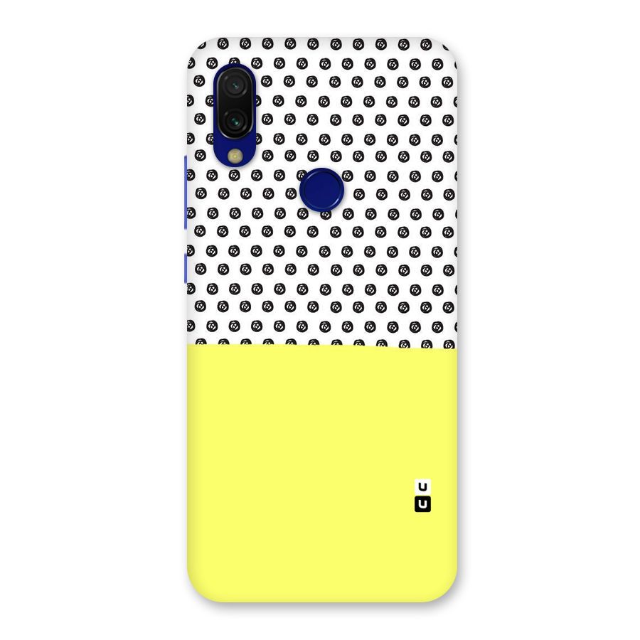 Plain and Pattern Back Case for Redmi 7