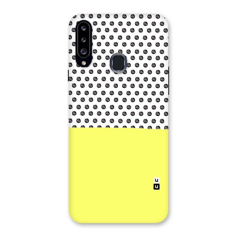 Plain and Pattern Back Case for Samsung Galaxy A20s
