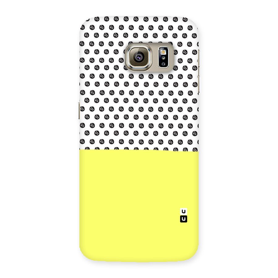 Plain and Pattern Back Case for Samsung Galaxy S6 Edge