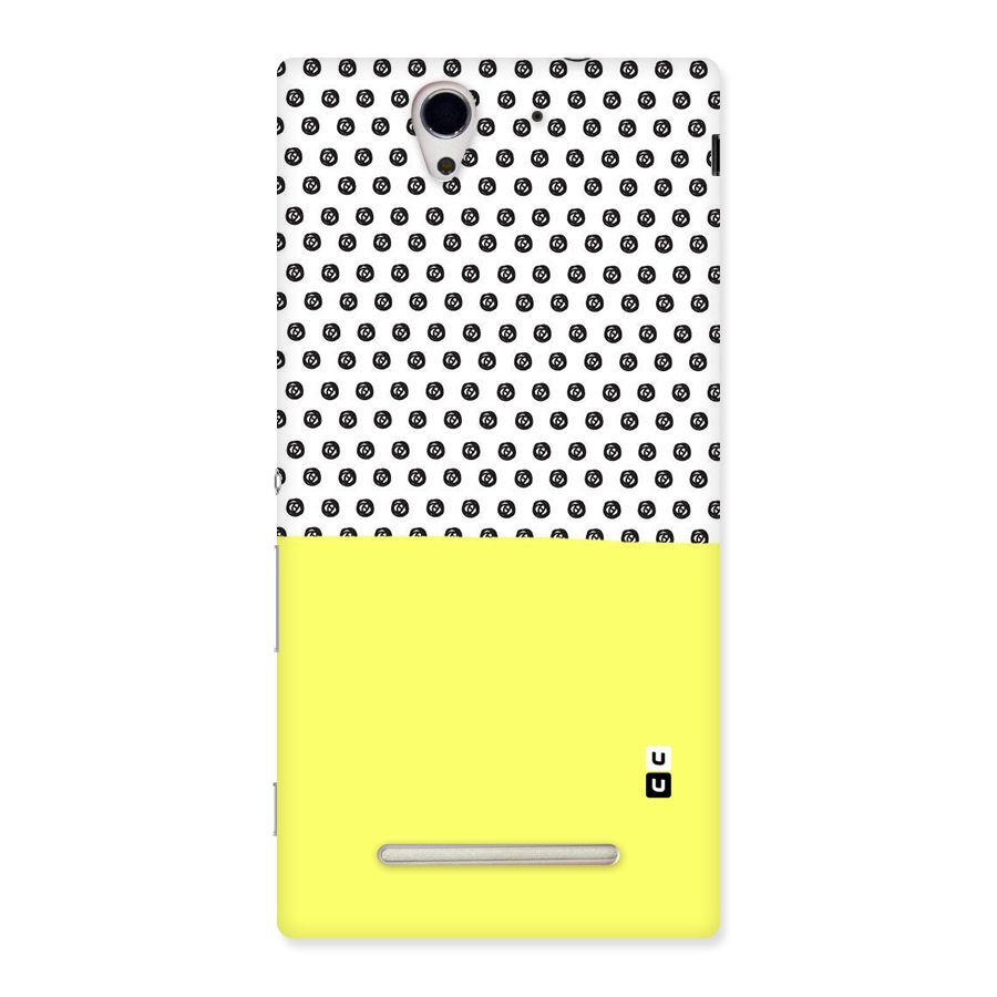 Plain and Pattern Back Case for Sony Xperia C3