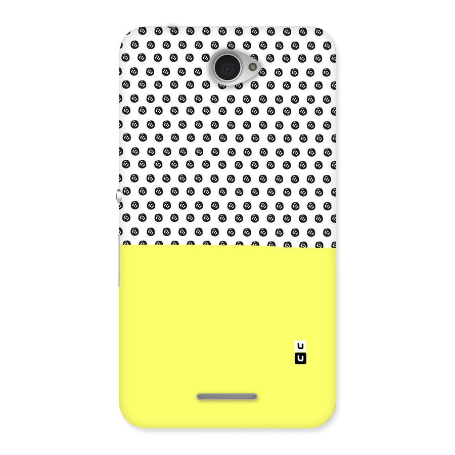Plain and Pattern Back Case for Sony Xperia E4