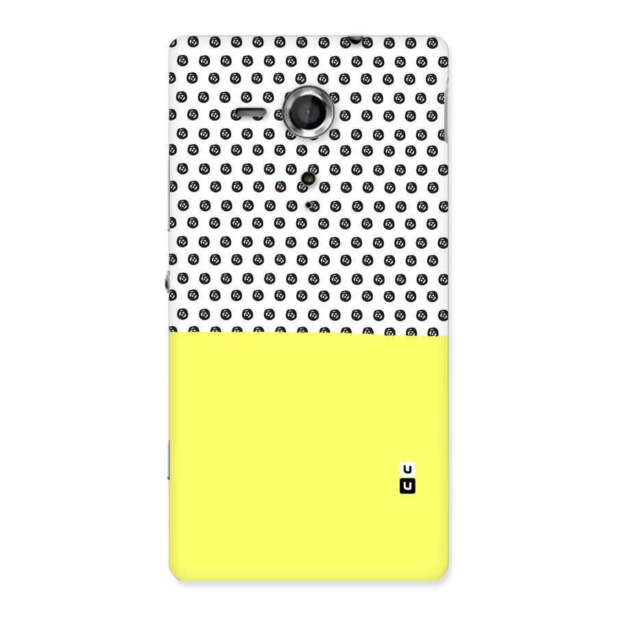 Plain and Pattern Back Case for Sony Xperia SP