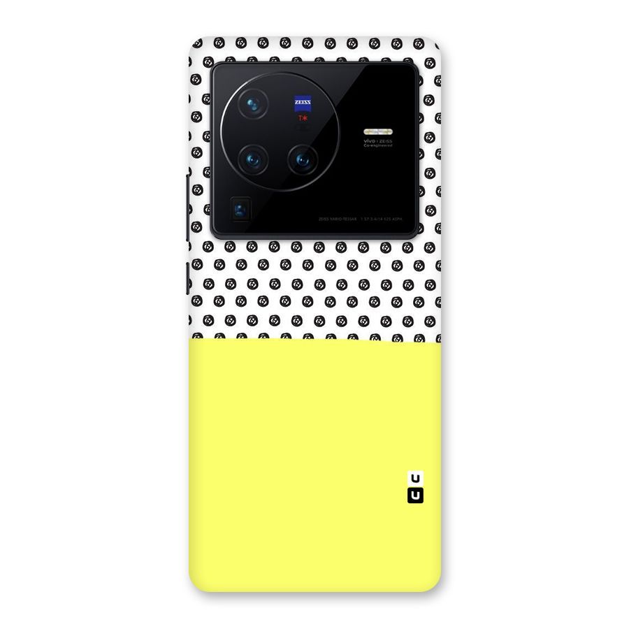 Plain and Pattern Back Case for Vivo X80 Pro