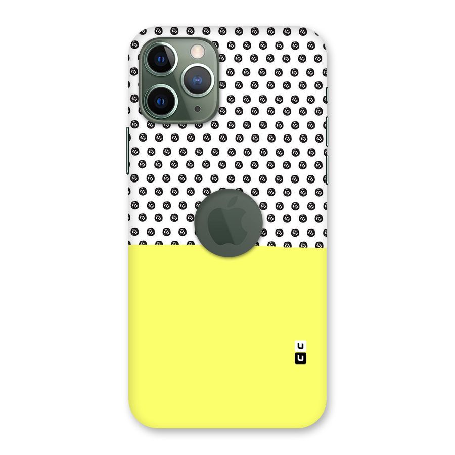 Plain and Pattern Back Case for iPhone 11 Pro Logo  Cut
