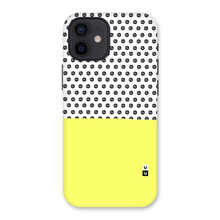 Plain and Pattern Back Case for iPhone 12