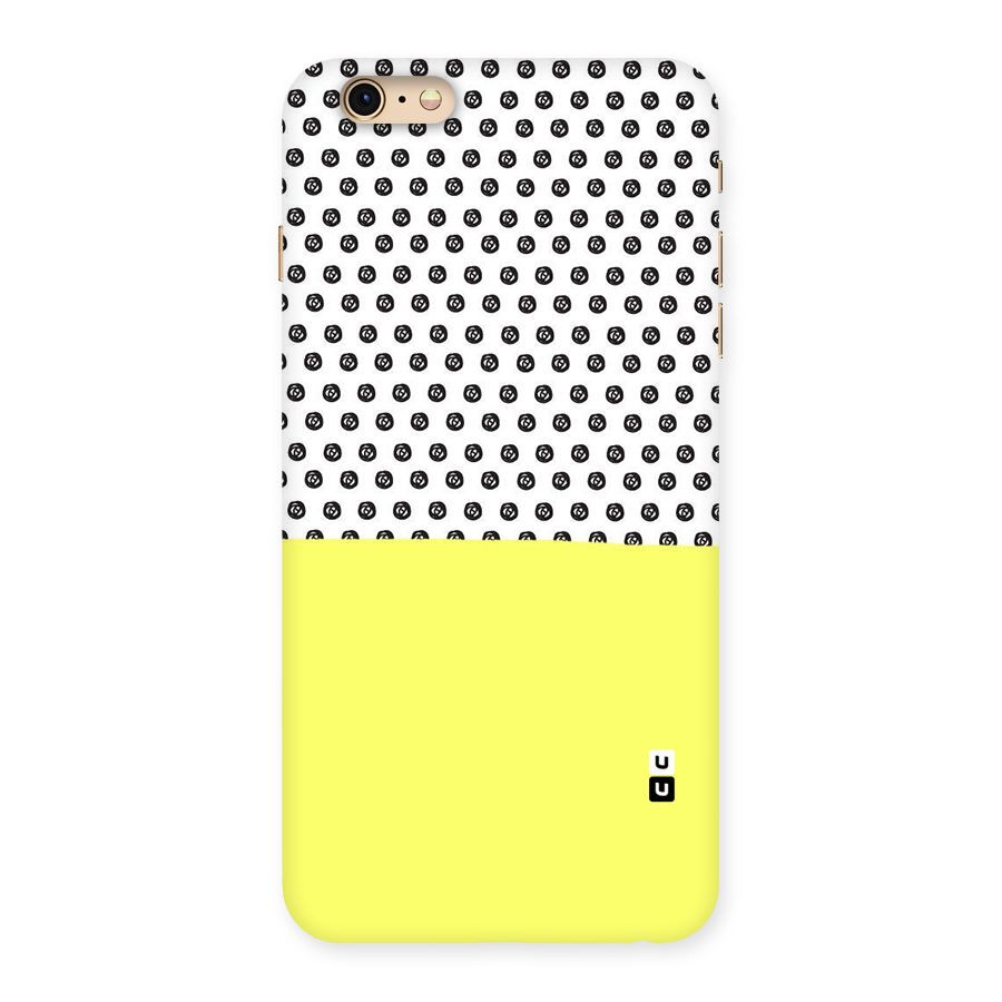 Plain and Pattern Back Case for iPhone 6 Plus 6S Plus