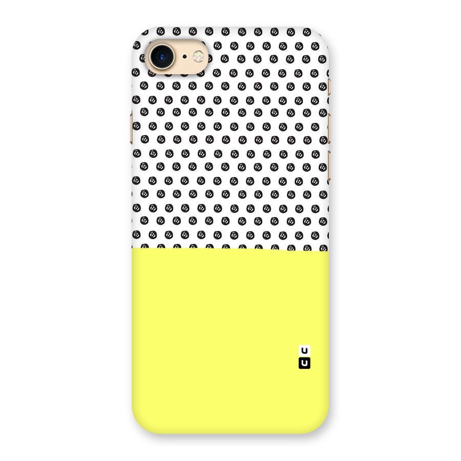 Plain and Pattern Back Case for iPhone 7