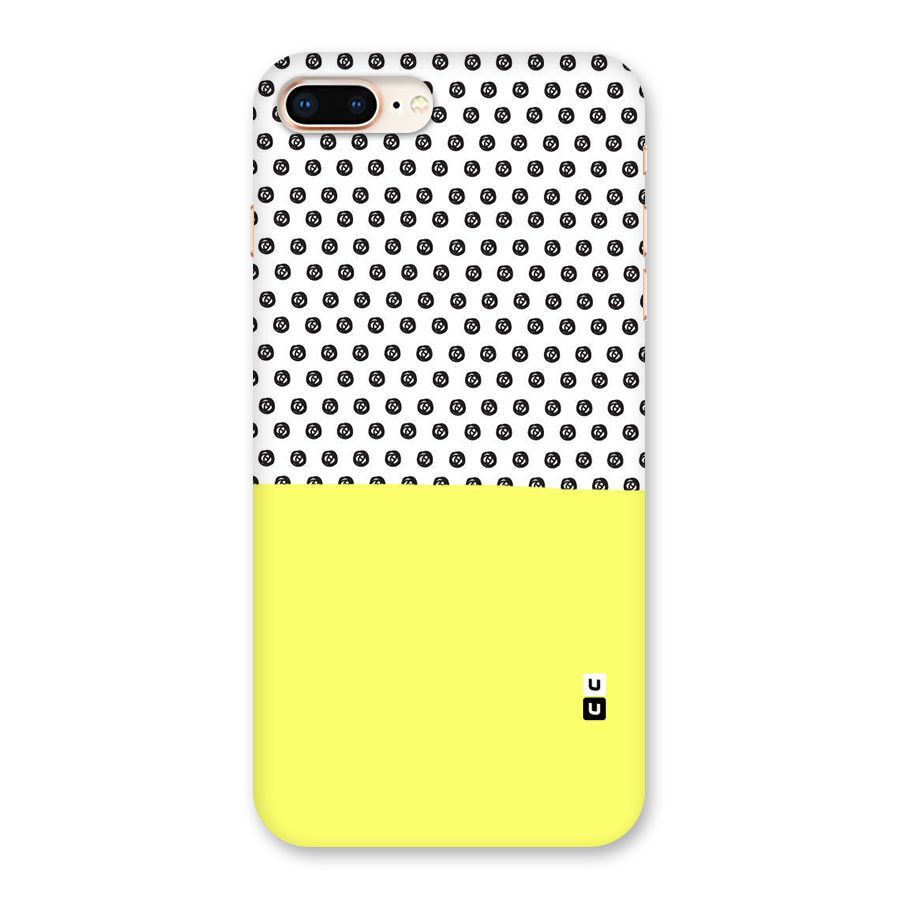 Plain and Pattern Back Case for iPhone 8 Plus