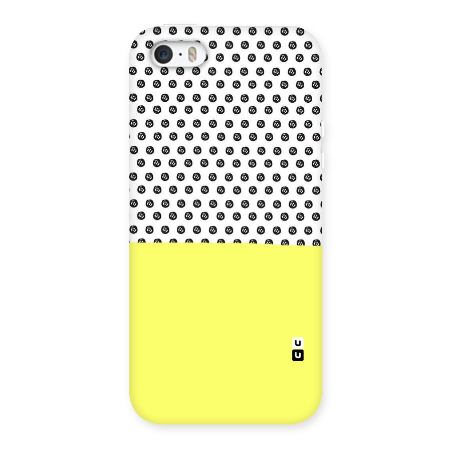 Plain and Pattern Back Case for iPhone SE