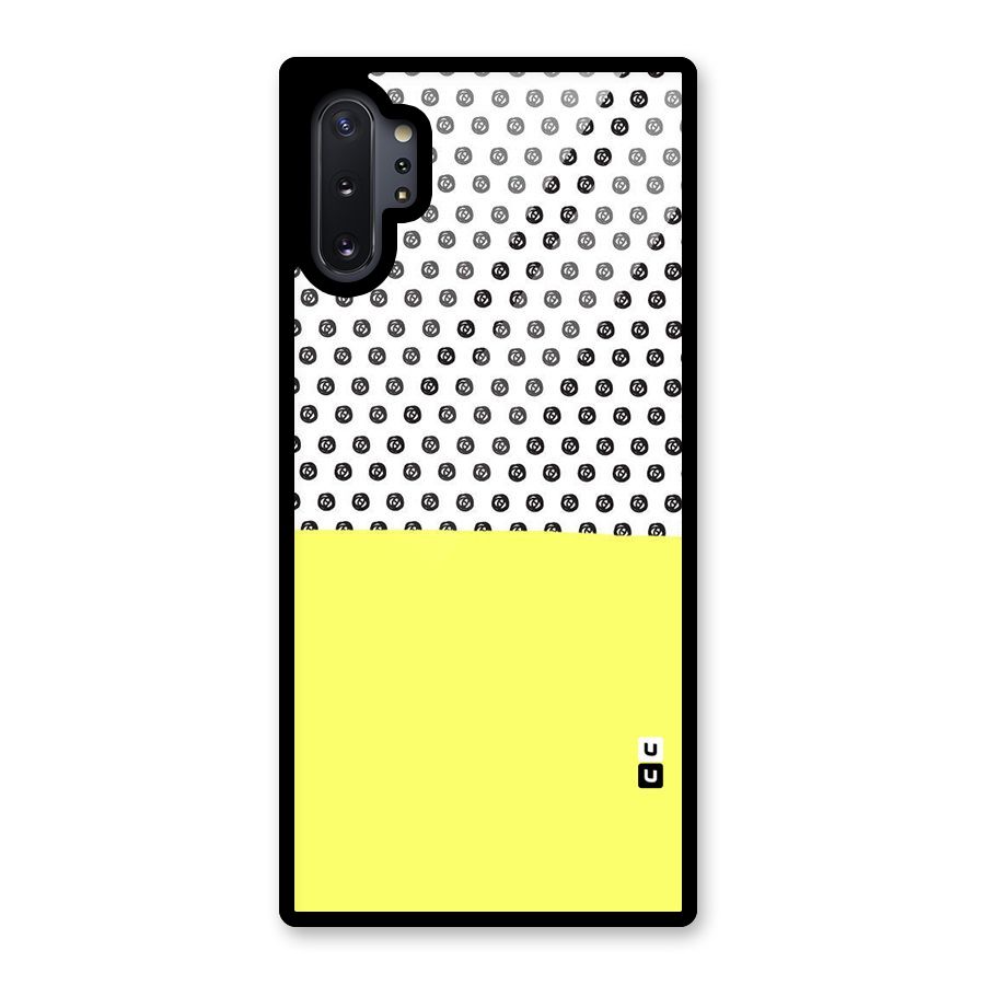 Plain and Pattern Glass Back Case for Galaxy Note 10 Plus