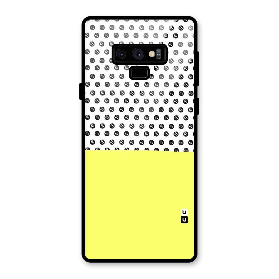 Plain and Pattern Glass Back Case for Galaxy Note 9