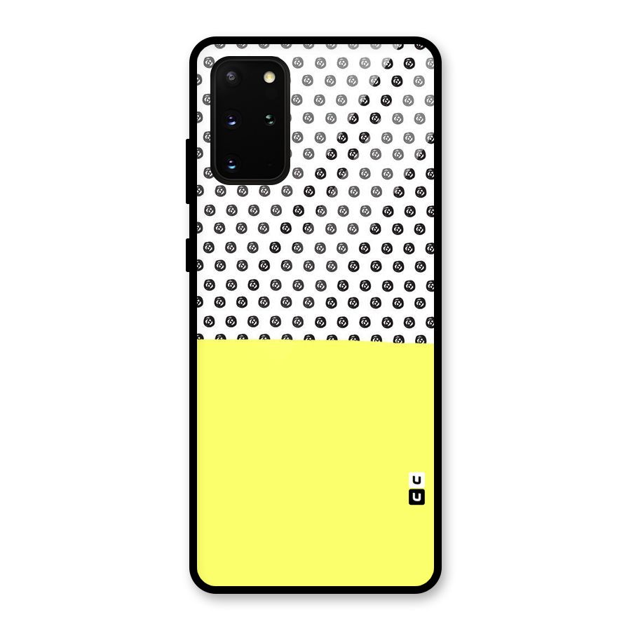Plain and Pattern Glass Back Case for Galaxy S20 Plus
