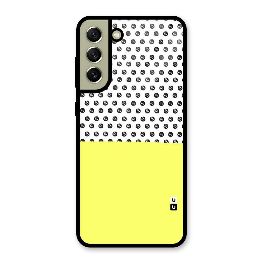 Plain and Pattern Glass Back Case for Galaxy S21 FE 5G