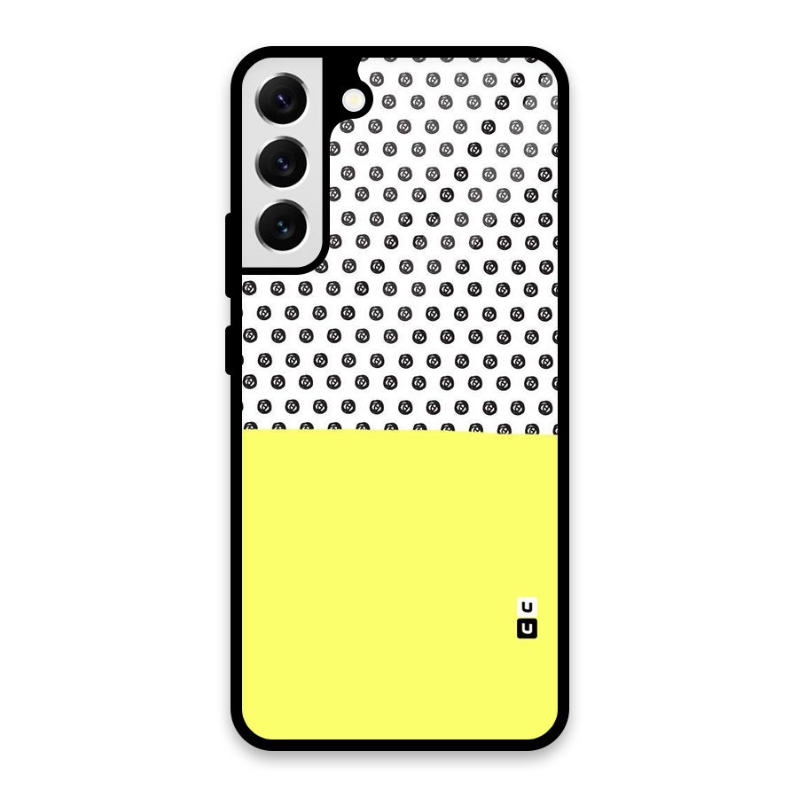 Plain and Pattern Glass Back Case for Galaxy S22 Plus 5G
