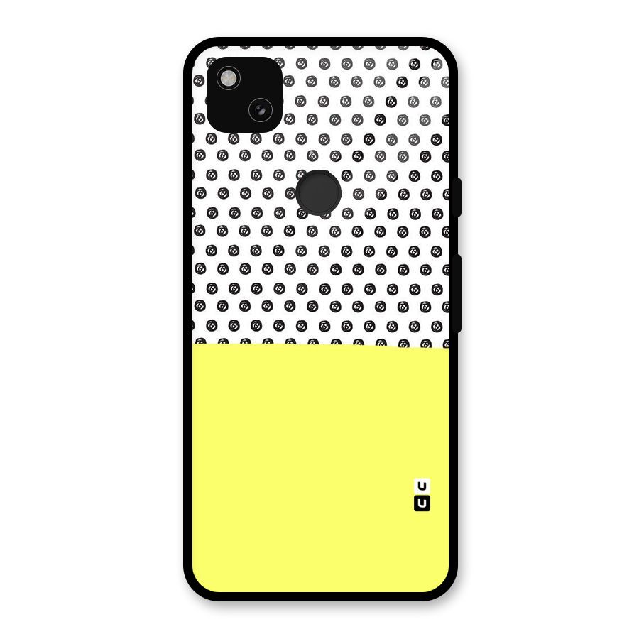Plain and Pattern Glass Back Case for Google Pixel 4a