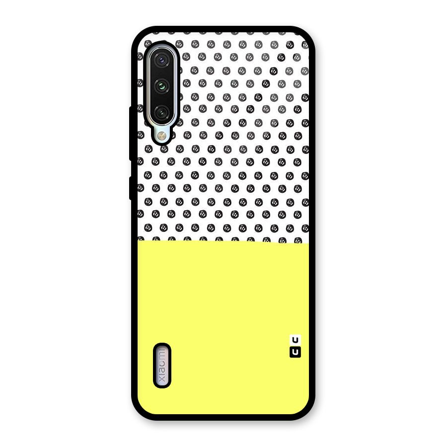 Plain and Pattern Glass Back Case for Mi A3