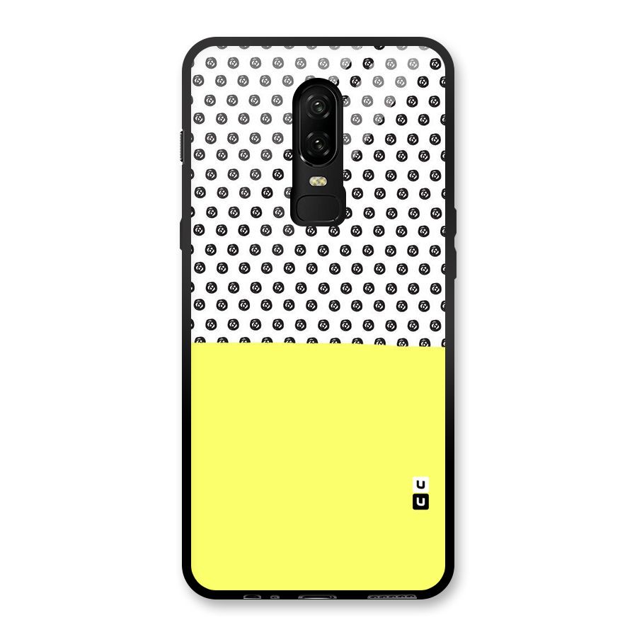 Plain and Pattern Glass Back Case for OnePlus 6