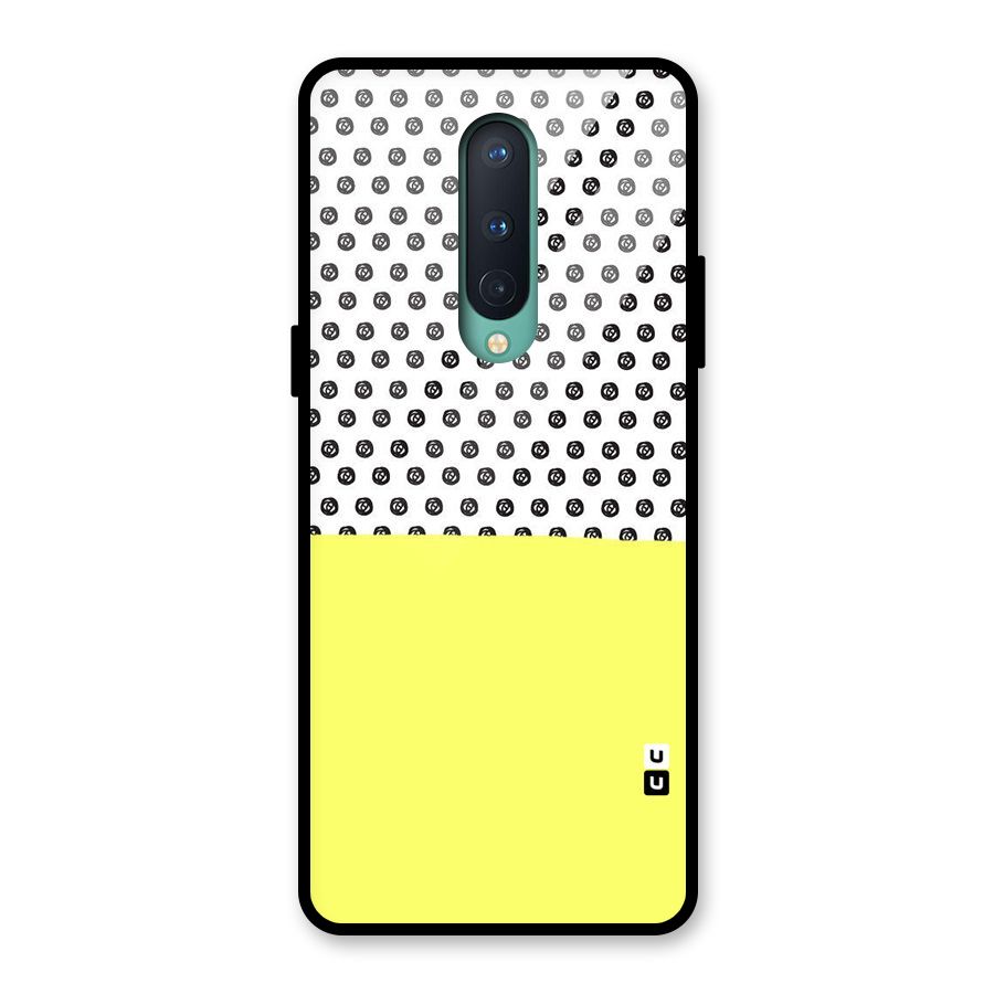 Plain and Pattern Glass Back Case for OnePlus 8