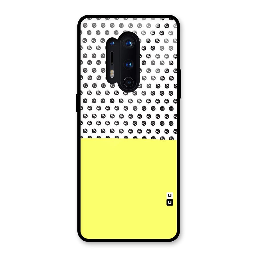 Plain and Pattern Glass Back Case for OnePlus 8 Pro