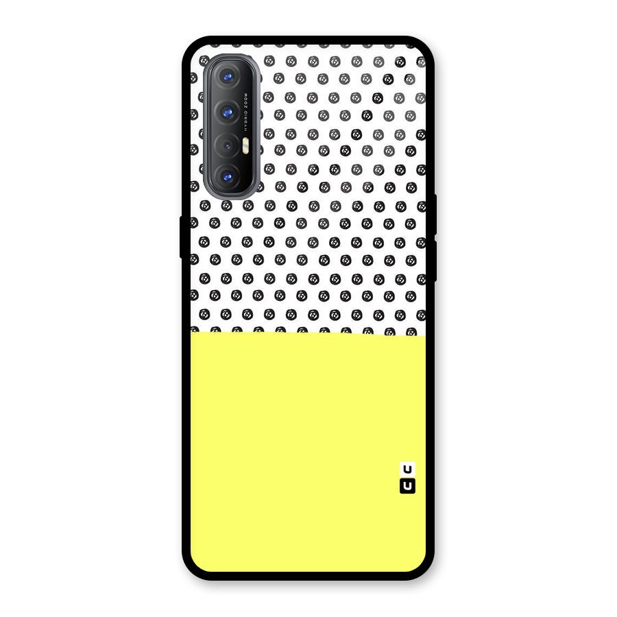 Plain and Pattern Glass Back Case for Oppo Reno3 Pro