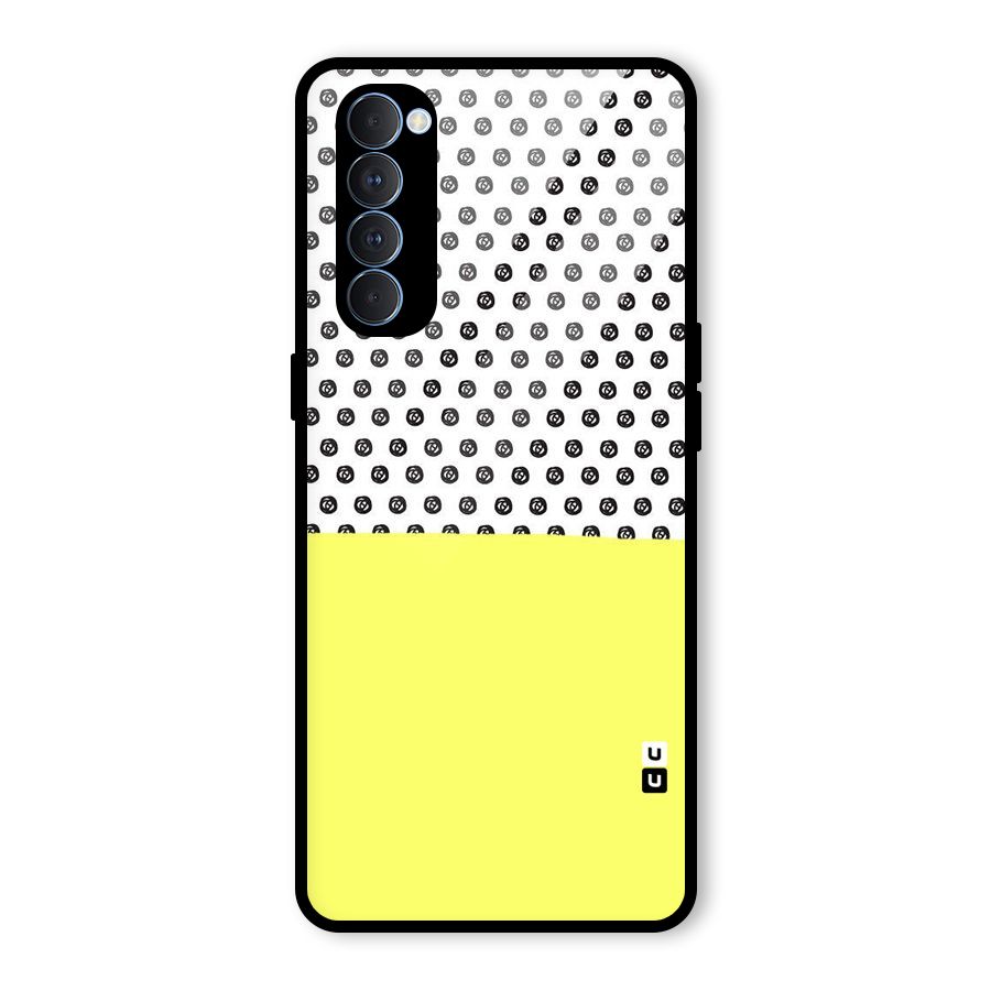 Plain and Pattern Glass Back Case for Oppo Reno4 Pro