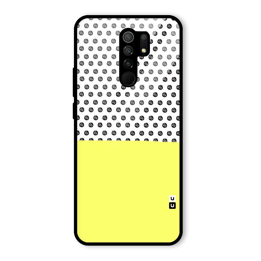 Plain and Pattern Glass Back Case for Poco M2
