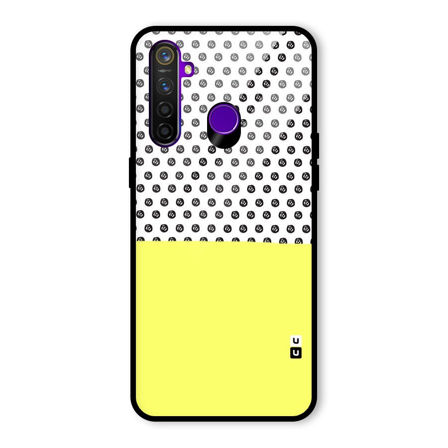 Plain and Pattern Glass Back Case for Realme 5 Pro