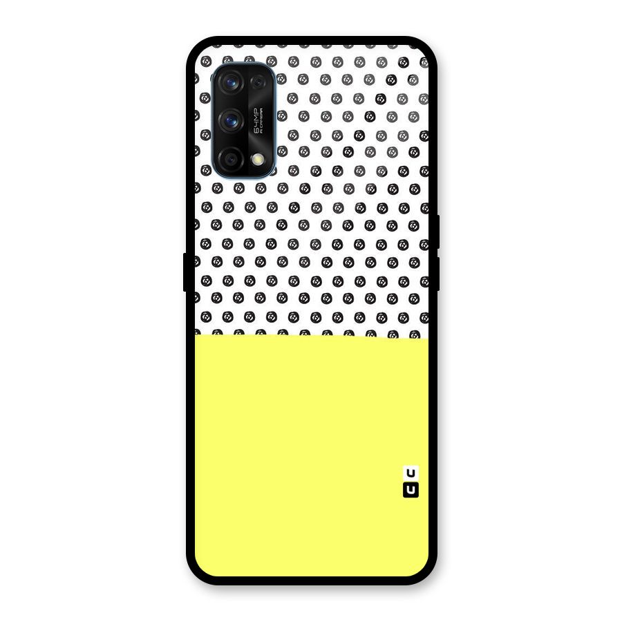 Plain and Pattern Glass Back Case for Realme 7 Pro