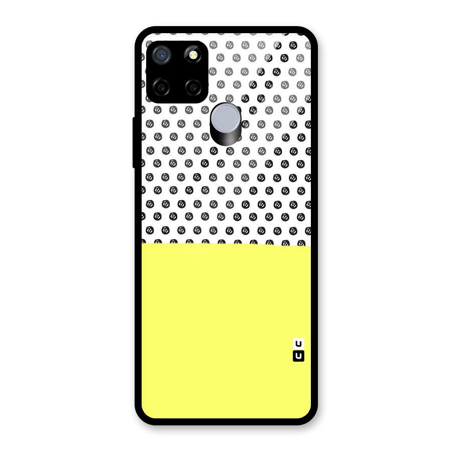 Plain and Pattern Glass Back Case for Realme C12